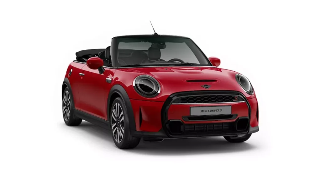 Mini Cooper Convertible on Rent in Delhi | Luxury Car Rental